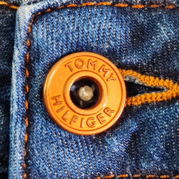 Tommy Hilfiger jeans straight denim blue women's size 10 - Picture 8 of 14